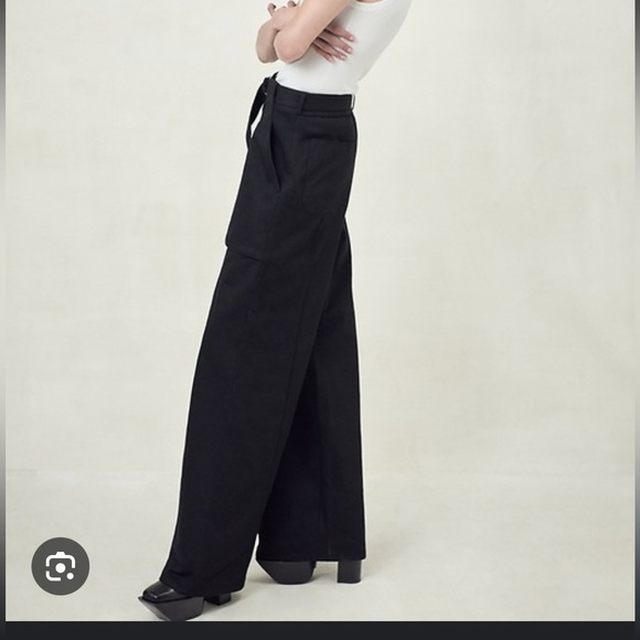 Banana Republic x Peter Do Artisan Pants. Unisex, size small. Black. - Picture 2 of 8